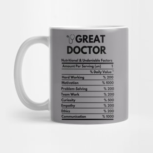 great doctor Mug